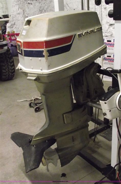 1974 Evinrude Outboard Engine With Controls In Independence Mo Item