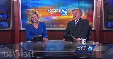 Composure Became A Thing Of The Past When A Pair Of News Anchors Tried