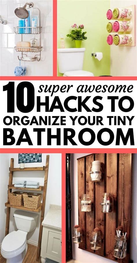 10 Amazing Organization Ideas For Tiny Bathroom Modern Bathroom