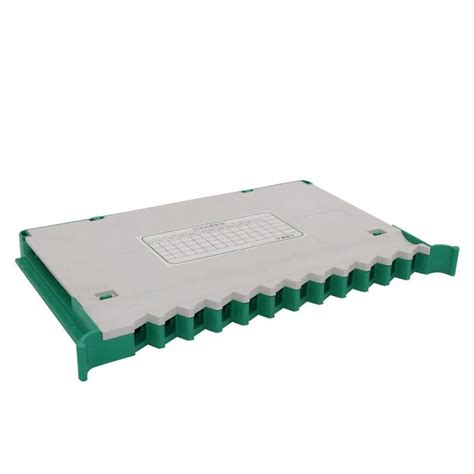 12cores Odf Fiber Optic Splice Tray With Abs Material Use Ftth Odf