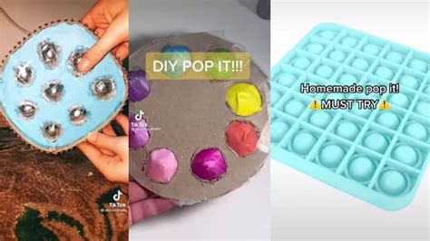 Kids can manipulate the blocks into different arrangements while calming themselves. Diy Pop It Tiktok Compilation - YouTube in 2021 | Diy ...