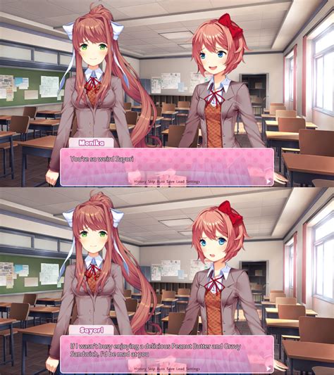 What Are You Talking About Monika Sayori Is A Perfectly Normal Person