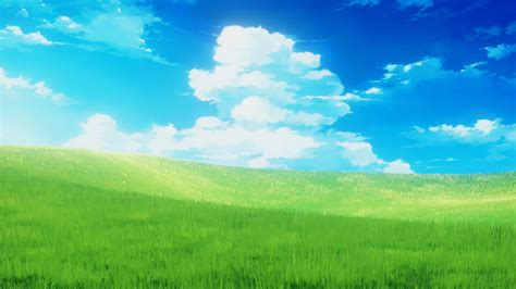 Artstation Anime Grass Field