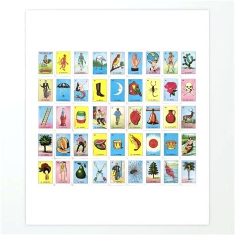 Lotería (spanish word meaning lottery) is a traditional game of chance, similar to bingo, but using images on a deck of cards instead of numbered ping pong balls. Lotteria Cards Printable Fan Loteria Meaning Blog - Louisesattler