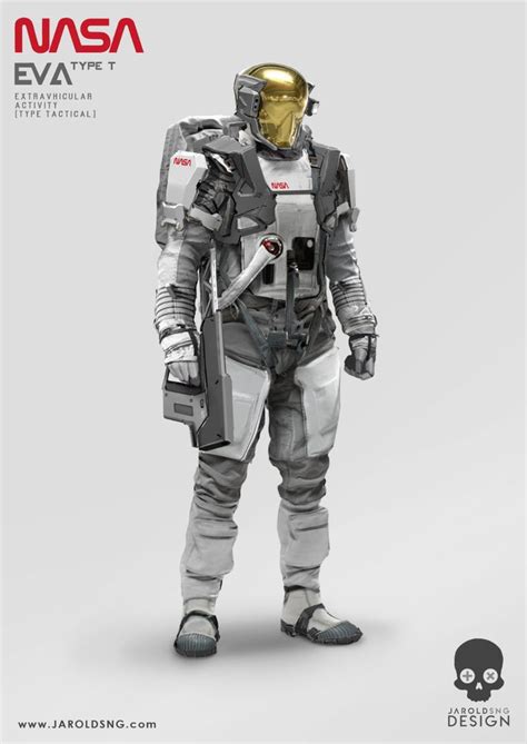 Artstation Nasa Tactical Eva Suit Jarold Sng Nasa Sci Fi