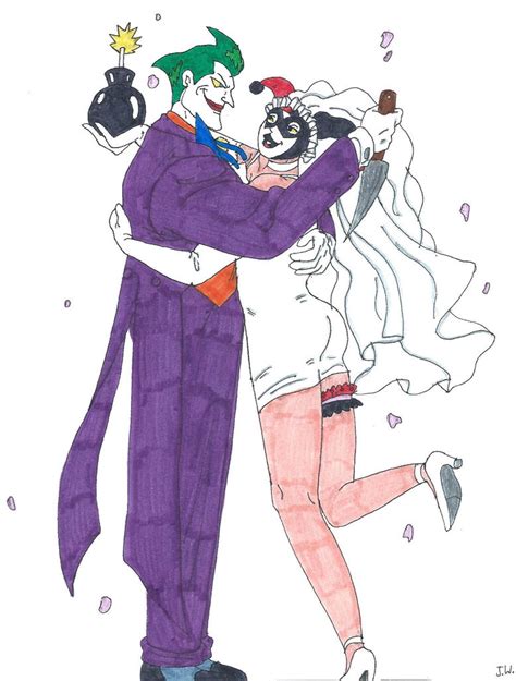 Joker And Harleys Wedding Day By Rockofmarduk On Deviantart