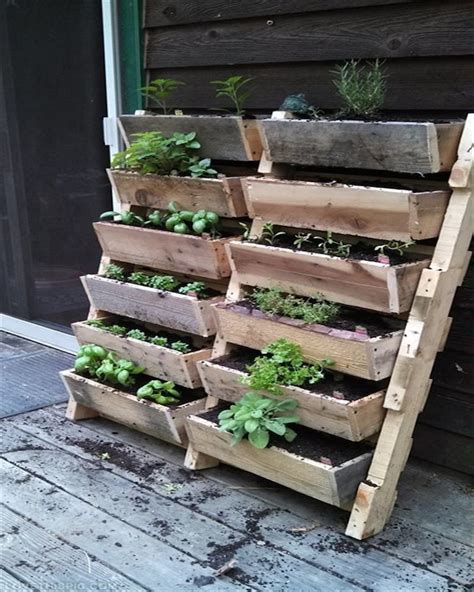 Recycled Pallet Planter Ideas For A Unique Garden Garden Lovers Club