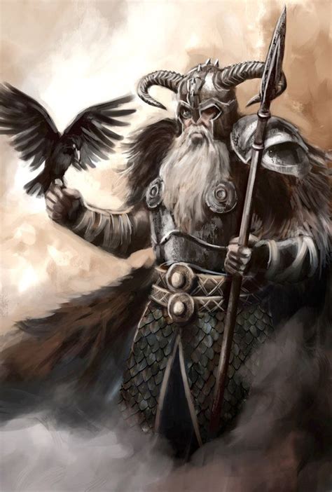 Viking Gods Mem Odin Norse Mythology Viking Art Norse Mythology
