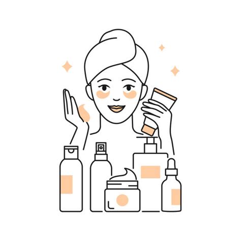5900 Skincare Routine Illustrations Royalty Free Vector Graphics