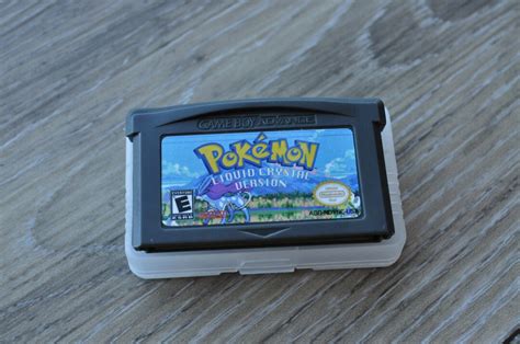 Pokemon Liquid Crystal With Extra Label Gba Etsy