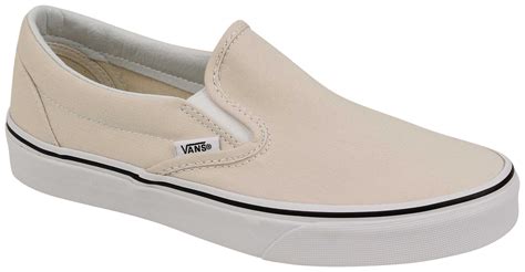 Vans Classic Slip On Womens Shoe Birch True White For Sale 4614445