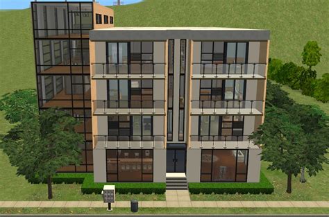Mod The Sims Valencia Apartments Modern Housing For Your Sims