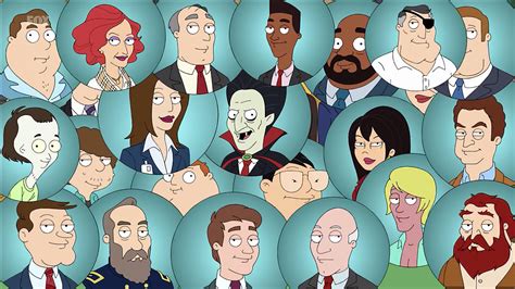 “characters You Might Recognise In Seth Macfarlanes American Dad But