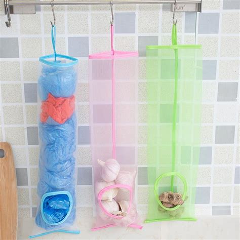 Chances are they're on your shopping list more weeks than not. Kitchen Garbage Trash Storage Bag Onion Holder Vegetable ...