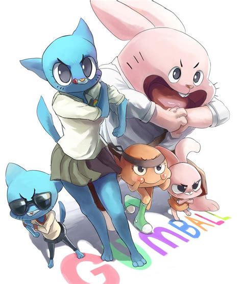 They Look So Badass To Me Lol The Amazing World Of Gumball World Of