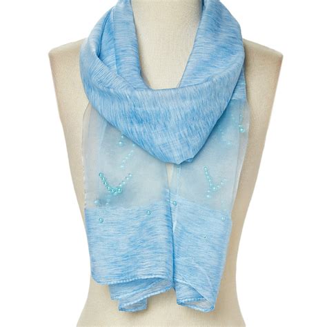 Oussum Blue Scarfs For Women Winter Fashion Lightweight Scarves