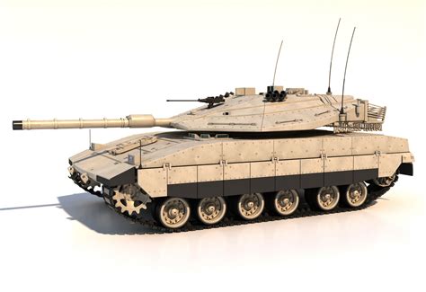 3d Model Of Tank Merkava Mk4 3d Model Tanks Military 3d Model Tank