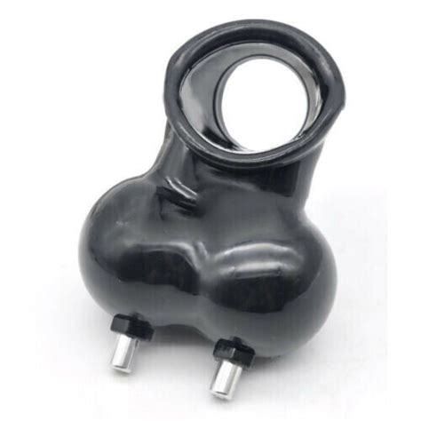 E Stim Ball Stretcher Scrotum Cock Rings Time Delay Shock Accessories Sex Toys Ebay