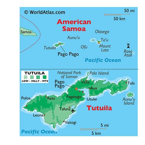 American Samoa Maps And Facts World Atlas