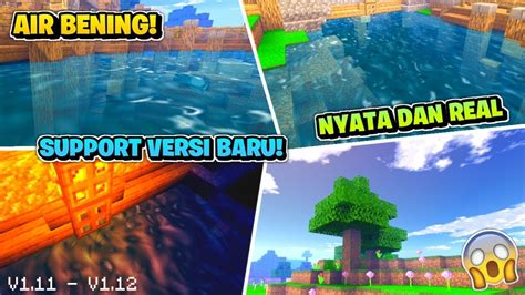 Akhirnya Shaders Kuda Sudah Rilis Di Mcpe Airnya Super Nyata Banget