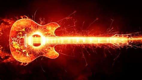 2048x1152 Blazing Guitar 2048x1152 Resolution Hd 4k Wallpapers Images