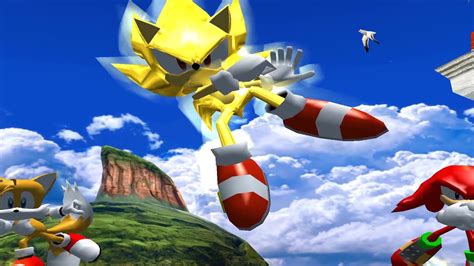 Sonic Heroes Super Sonic Gameplay Youtube
