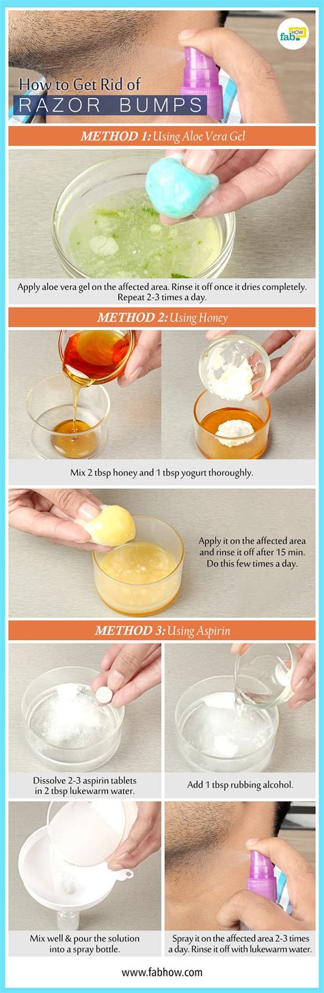 How To Get Rid Of Razor Bumps Fast With Home Ingredients Fab How