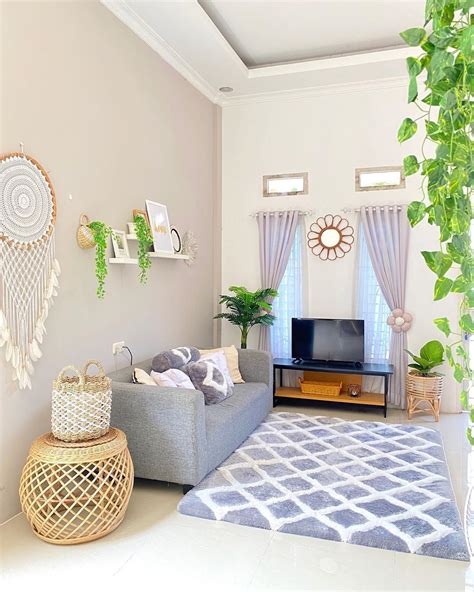desain ruang tamu warna cream desain rumah minimalis mewah