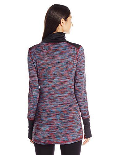 Cuddl Duds Womens Flex Fit Long Sleeve Huddle Up Top Multi X Large