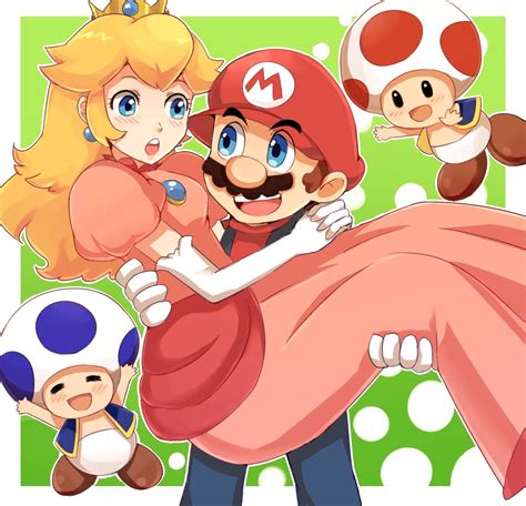 Mario Rescata A La Peach I Los Tods Lo Celebran Super Mario World