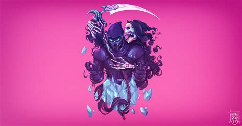 Grim Reaper Illustration Artwork Video Game Art Video Games Mortal