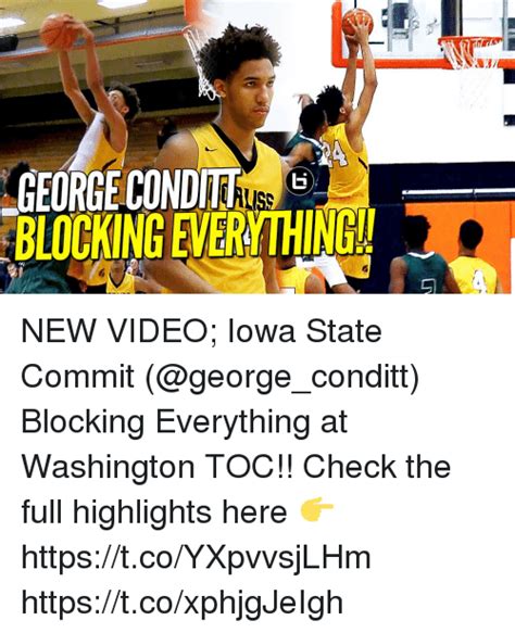 George Condit Blocking Everytthingh New Video Iowa State Commit