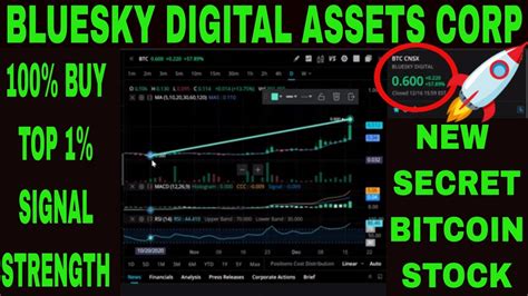 New Secret Penny Stock Bluesky Digital Assets Corp Btc Btcwf Youtube