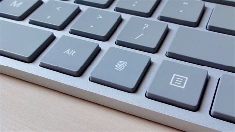 Microsoft Modern Keyboard Review The Sleek Design And Fingerprint