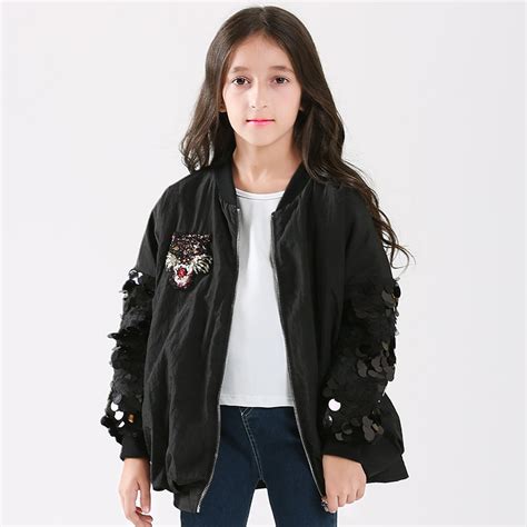 Buy 2017 Girls Winter Tiger Thick Jacket