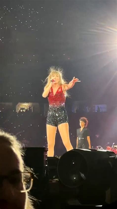 Taylor Swift Suffers Mishap As Hair Stands On End Amid Eras Tour Show