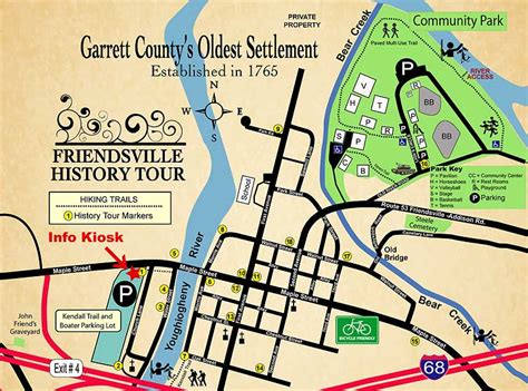 Explore By Map Friendsville Interactive History Tour