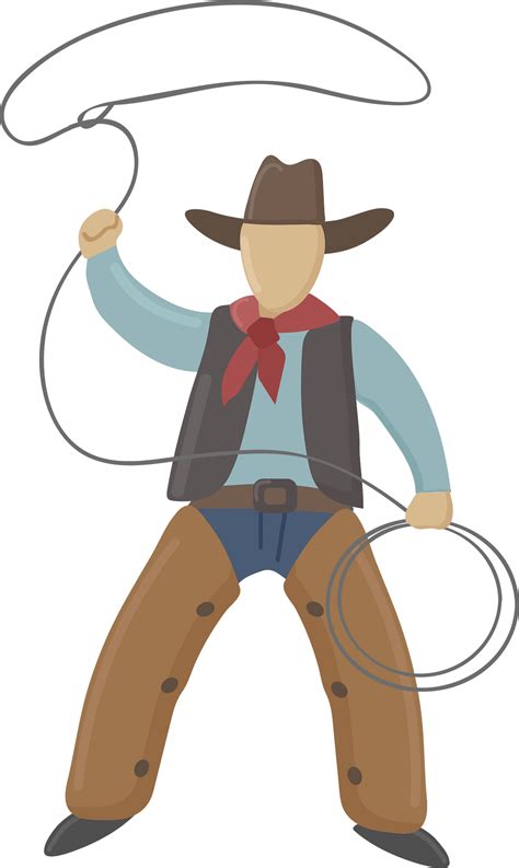 Cowgirl Rope Lasso Clipart