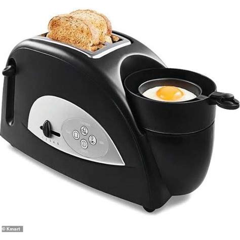 Kmart Slice Toast And Egg Cooker All In One Breakfast Maker Toaster