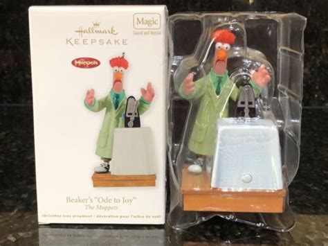 2011 Hallmark The Muppets Beakers Ode To Joy Christmas Ornament Sound