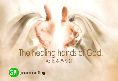 Gods Healing Hands Quotes Inspiration