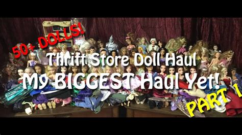 Vacation Video Thrift Store Doll Haul 8 My Biggest Haul Yet Part
