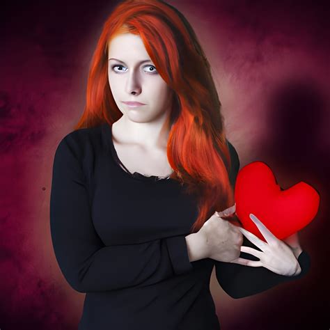 redhead girl sells her soul to be with her one true love ai generated artwork nightcafe creator