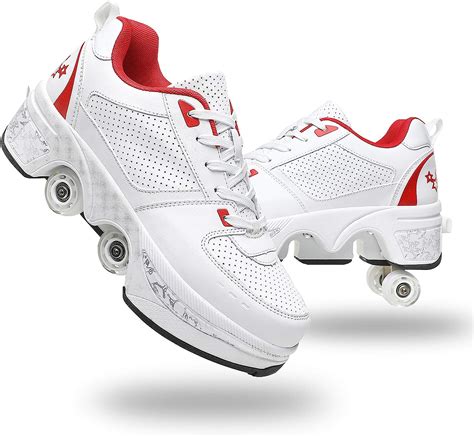 Deformation Roller Shoes Automatic Walking Shoes Retractable Skating Shoes That Turn Into