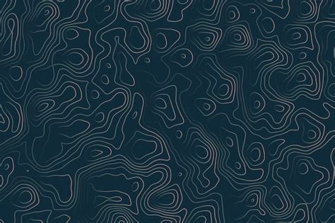 Free Vector Topographic Map Background Concept