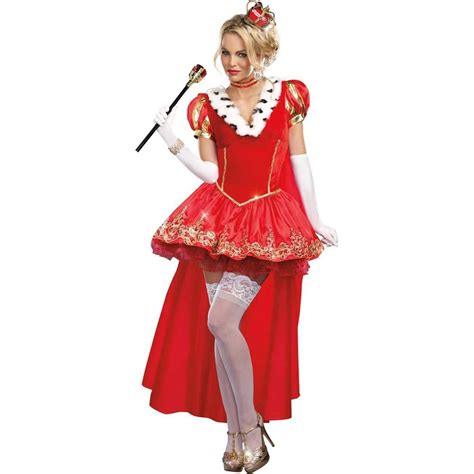 Dreamgirl Women S Sexy Queen Costume The Royals Medium Red Ebay