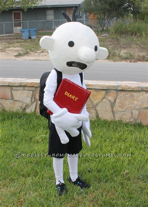 Coolest Homemade Costume Idea Diary Of A Wimpy Kid Costume My Style