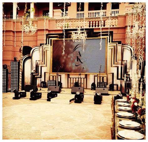 Escenario De Diseno Malaga Gatsby Stage Design Stage Backdrop