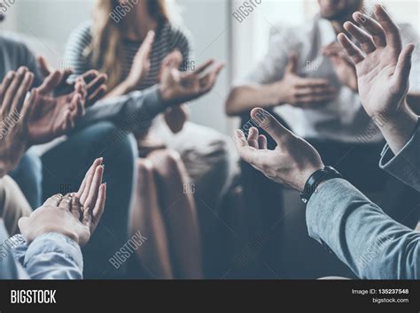 Applauding Their Image & Photo (Free Trial) | Bigstock