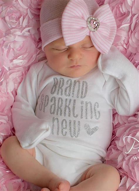 Newborn Outfit Hospital Outfit Coming Home Outfit Baby Girl Newborn